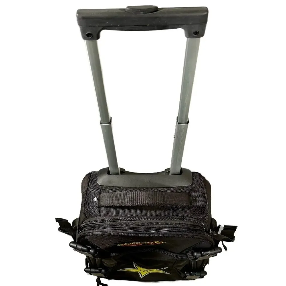 RARE Rockstar Energy Drink Travel Bag Suitcase Luggage w/Wheels